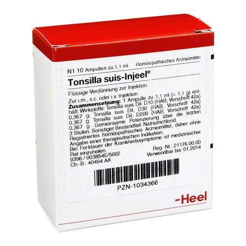 Tonsilla Suis Injeel Ampullen - 1