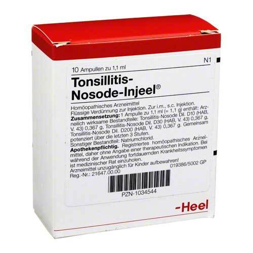 Tonsillitis Nosode Injeel Ampullen - 1