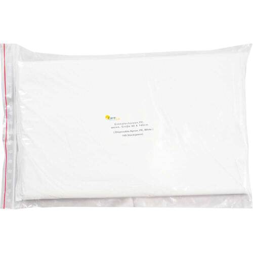 Sch&uuml;rze Einmal PE wei&szlig; 140 cm - 1