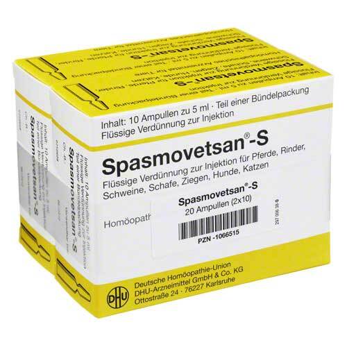 DHU Spasmovetsan S vet. Injektionsl&ouml;sung - 1