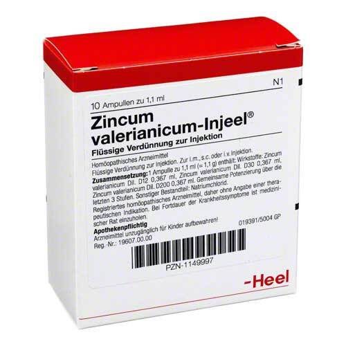 Zincum valerianicum Injeel Ampullen - 1