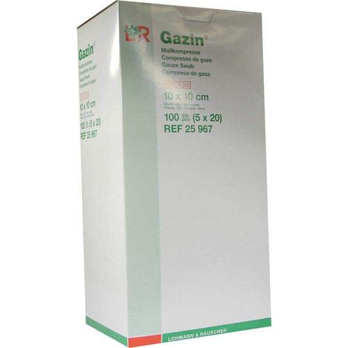 Gazin Kompressen 10x10cm 12fach steril - 1