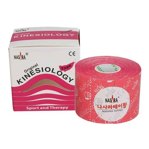 Kinesiotape Nasara 5cmx5m pink - 1