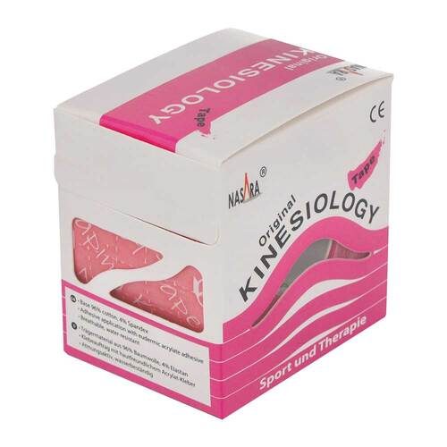 Kinesiotape Nasara 5cmx5m pink - 3