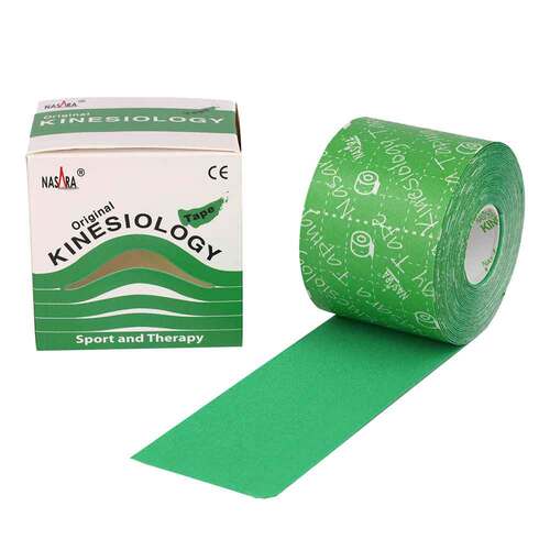 Kinesiotape Nasara 5cmx5m gr&uuml;n - 2