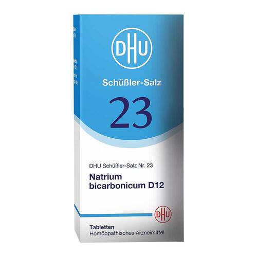 DHU Sch&uuml;&szlig;ler-Salz Nr. 23 Natrium bicarbonicum D 12 Tabletten - 1