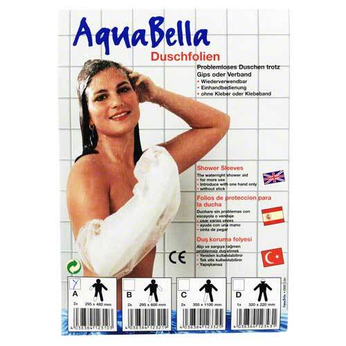 Aquabella Duschfolie A Hand,Fu&szlig;,Arm kurz - 1