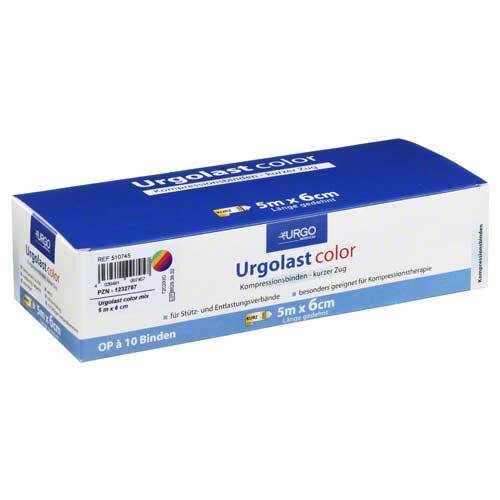 Urgolast Color Mix Binde 6 cm x 5 m - 1