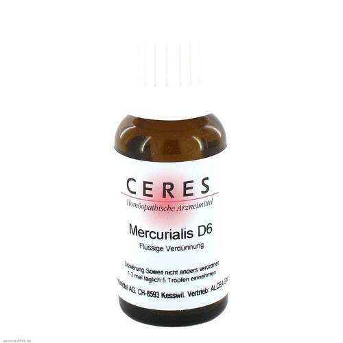 CERES Mercurialis D 6 Dilution - 1