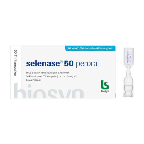 selenase® 50 peroral gebrauchsfertige Trinkampulle - 1