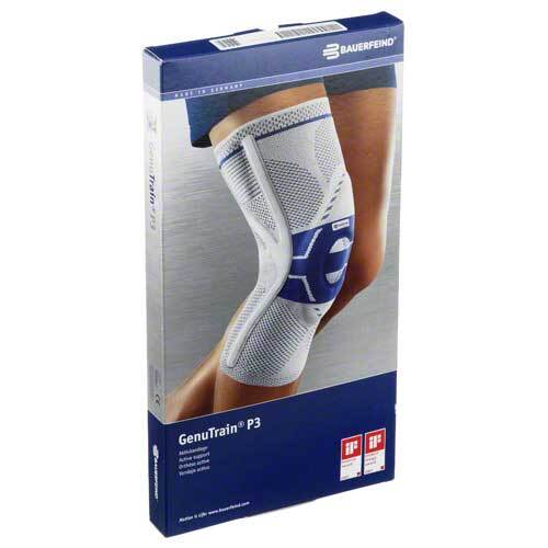 Genutrain Kniebandage P3 rechts Gr&ouml;&szlig;e 3 natur - 1