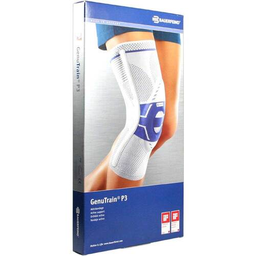 Genutrain Kniebandage P3 rechts Gr&ouml;&szlig;e 6 natur - 1