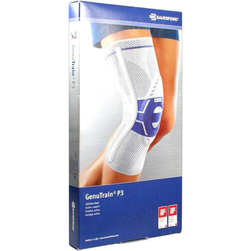 Genutrain Kniebandage P3 rechts Gr&ouml;&szlig;e 5 titan - 1