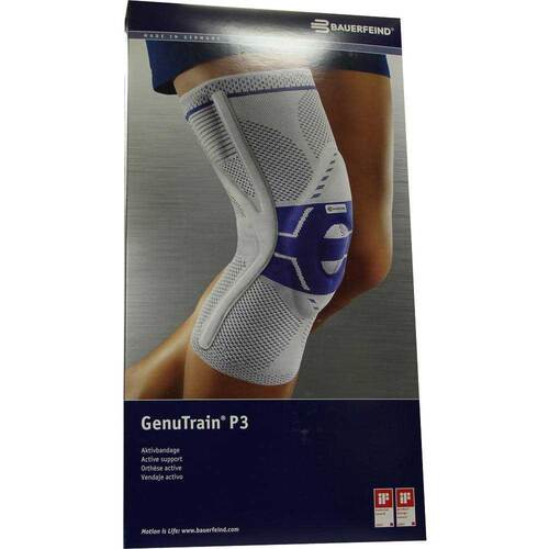 Genutrain Kniebandage P3 links Gr&ouml;&szlig;e 1 titan - 1