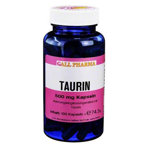 Taurin 500 mg GPH Kapseln - 1