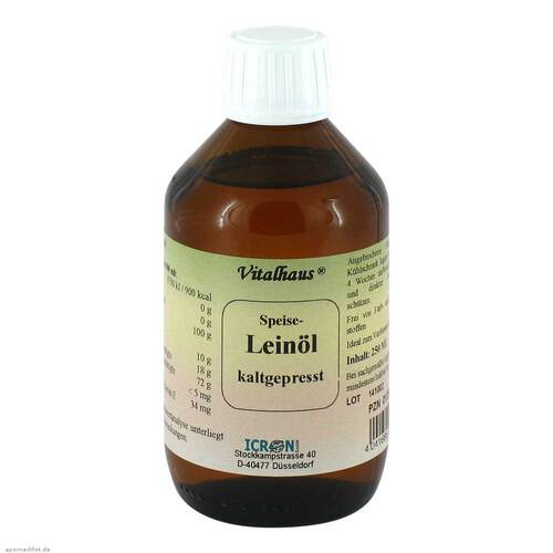 Lein&ouml;l kaltgepresst Vitalhaus - 1