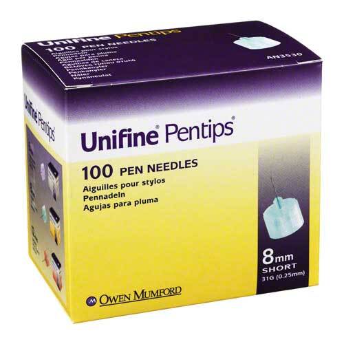 Unifine Pentips 8 mm 31 G Kan&uuml;le - 1