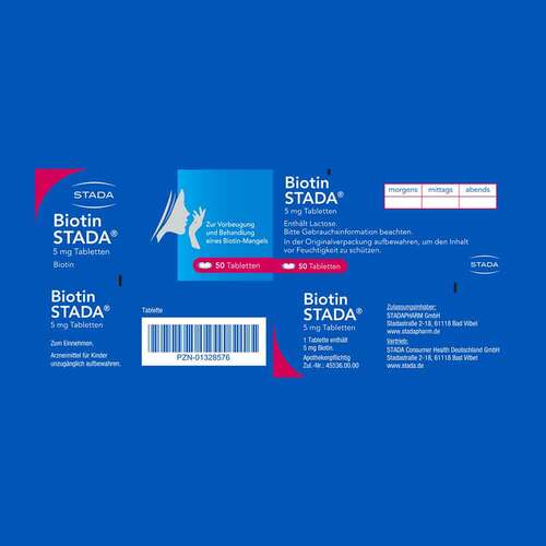 Biotin STADA 5 mg Tabletten - 3