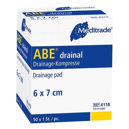 ABE Drainal Kompresse 6x7cm 5,5 - - 1