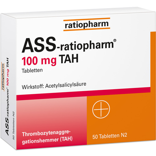 ASS-ratiopharm® 100 mg TAH Tabletten - 1