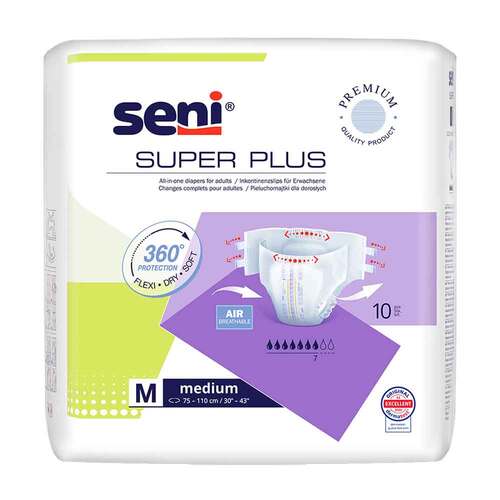 Super Seni Gr&ouml;&szlig;e 2 medium Windelhosen f&uuml;r Erwachsene - 1