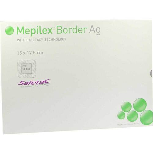 Mepilex Border Ag Verband 15x17,5cm - 1