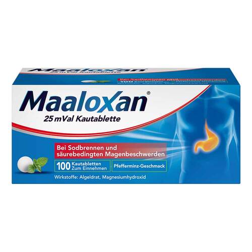 Maaloxan® Kautabletten bei Sodbrennen &amp; Magenschmerzen - 1