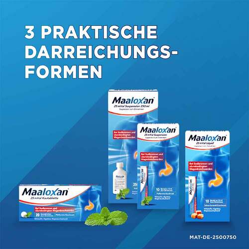 Maaloxan 25 mVal Suspension - 8