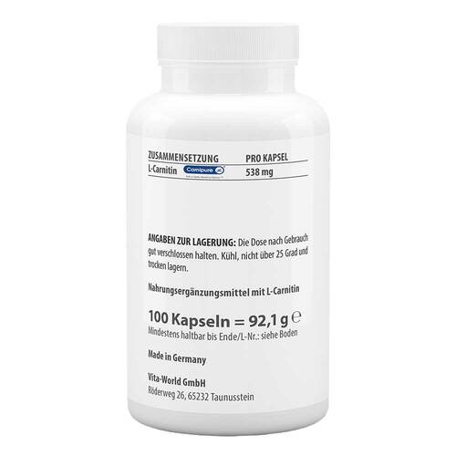 L-Carnitin 500 mg Kapseln - 2