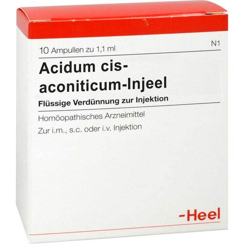 Acidum Cis-aconiticum Injeel Ampullen - 1