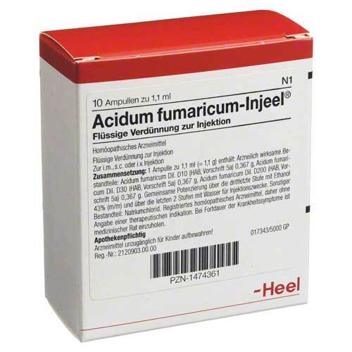 Acidum fumaricum Injeel Ampullen - 1