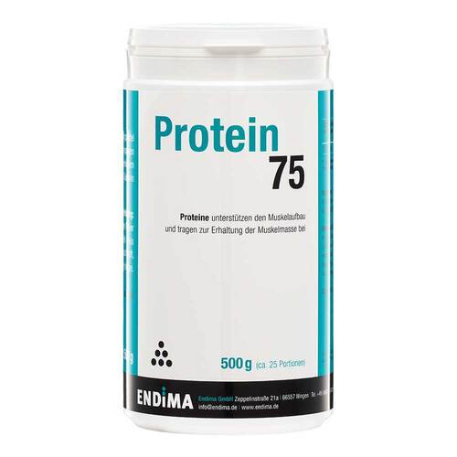 Protein 75 Erdbeer Pulver - 1