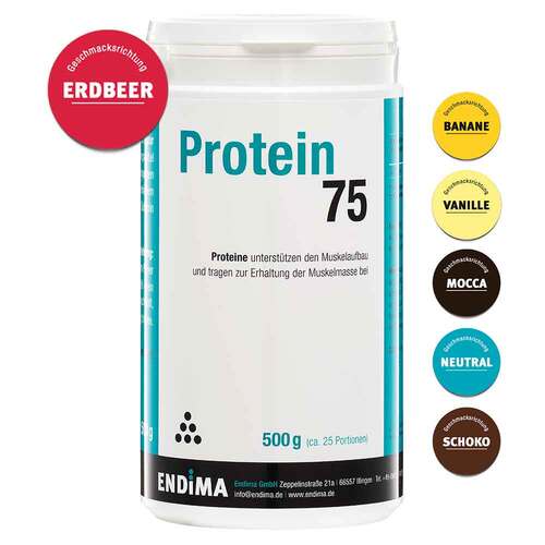 Protein 75 Erdbeer Pulver - 2