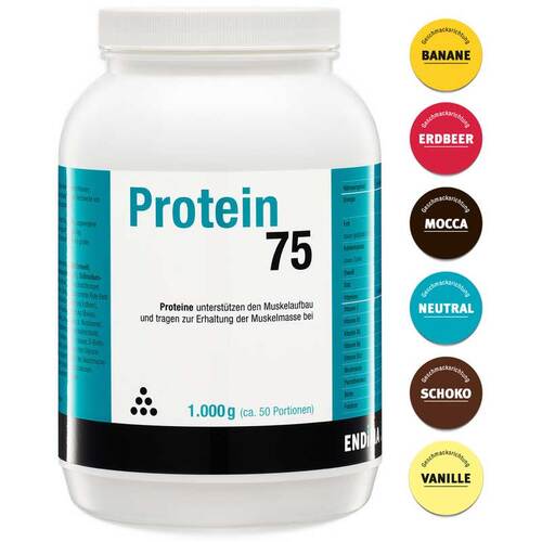 Protein 75 Vanille Pulver - 1