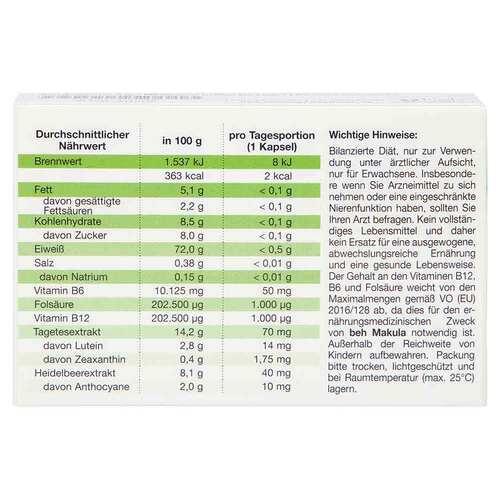 Beh Makula Kapseln - 2