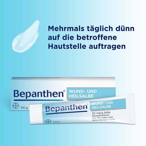 Bepanthen® Wund- und Heilsalbe bei oberfl&auml;chlichen Hautverletzungen - 6