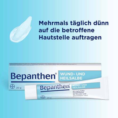 Bepanthen® Wund- und Heilsalbe bei oberfl&auml;chlichen Hautverletzungen - 6