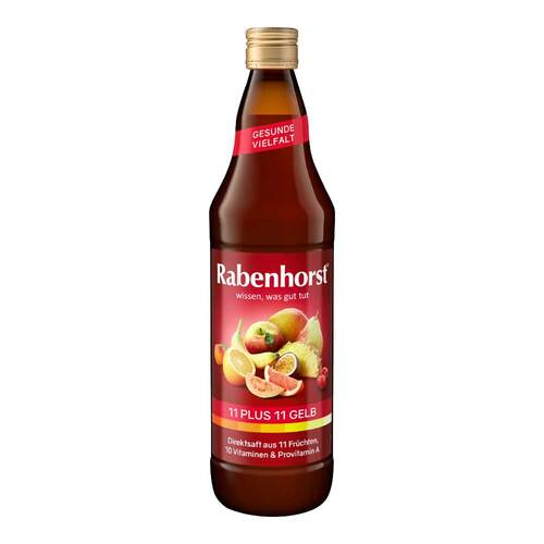 Rabenhorst 11 Plus 11 Multivitaminmehrfruchtsaft gelb - 1