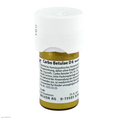 Carbo Betulae D 6 Trituration - 1