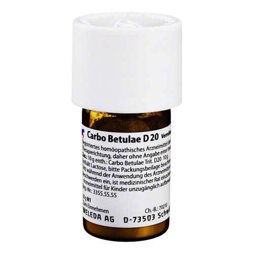 Carbo Betulae D 20 Trituration - 1