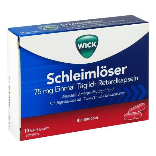 WICK Schleiml&ouml;ser 75 mg Einmal T&auml;glich Retardkapseln - 1