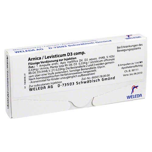 Arnica / Levisticum D 3 comp. Ampullen - 1