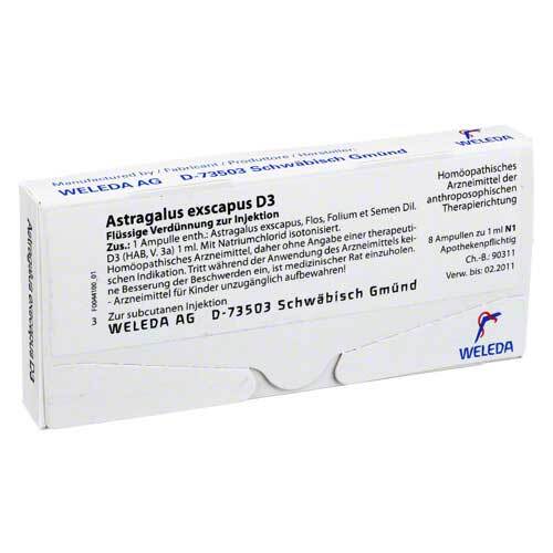 Astragalus Exscapus D 3 Ampullen - 1