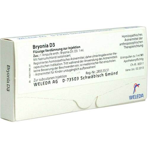 Bryonia D 3 Ampullen - 1