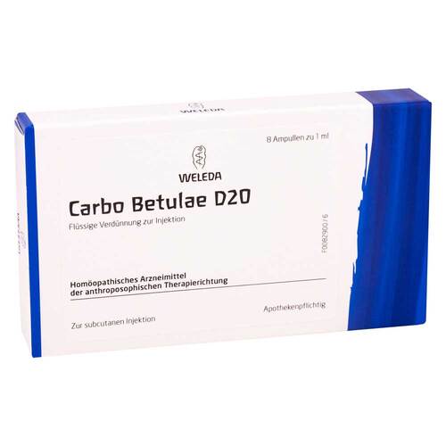 Carbo Betulae D 20 Ampullen - 1