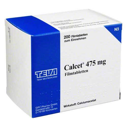 Calcet 475 mg Filmtabletten - 1