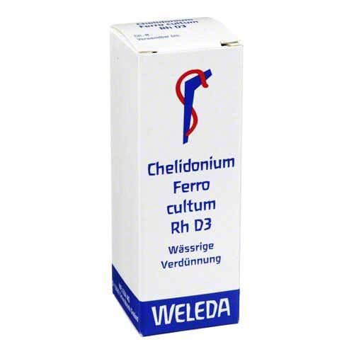 Chelidonium Ferro Cultum Rh D 3 Dilution - 1