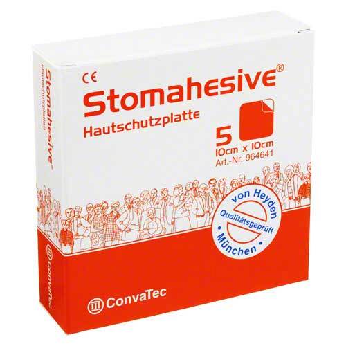 Stomahesive Hautschutzplatte 10x10 cm - 1