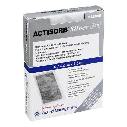 Actisorb 220 Silver 9,5x6,5 - 1