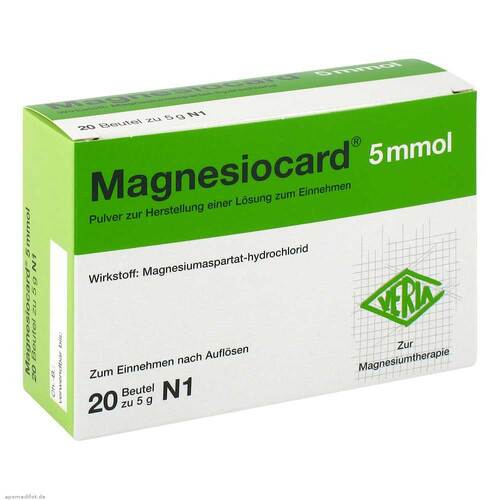 Magnesiocard 5 mmol Pulver - 1